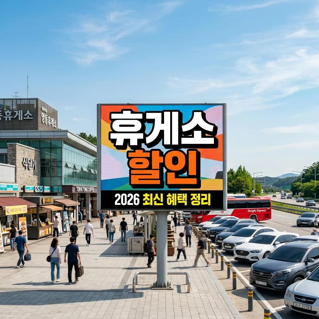 고속도로 휴게소 할인 혜택 및 알뜰 이용 방법 총정리