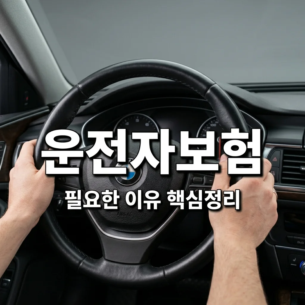 운전자보험 필요한 이유와 자동차보험 차이점 핵심 정리