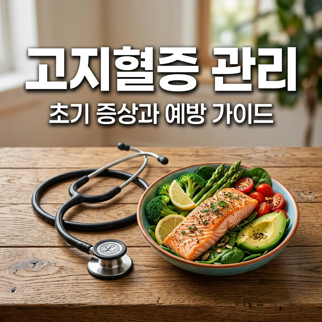 고지혈증 초기 증상 쉽게 알아보는 방법 및 예방 관리 가이드
