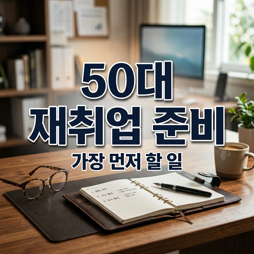 50대 재취업 준비 가장 먼저 해야 할 일 3가지와 성공 전략