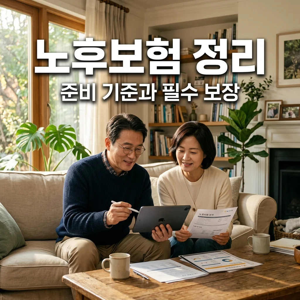 노후 대비 보험 정리 꼭 필요한 기준과 우선순위 3가지