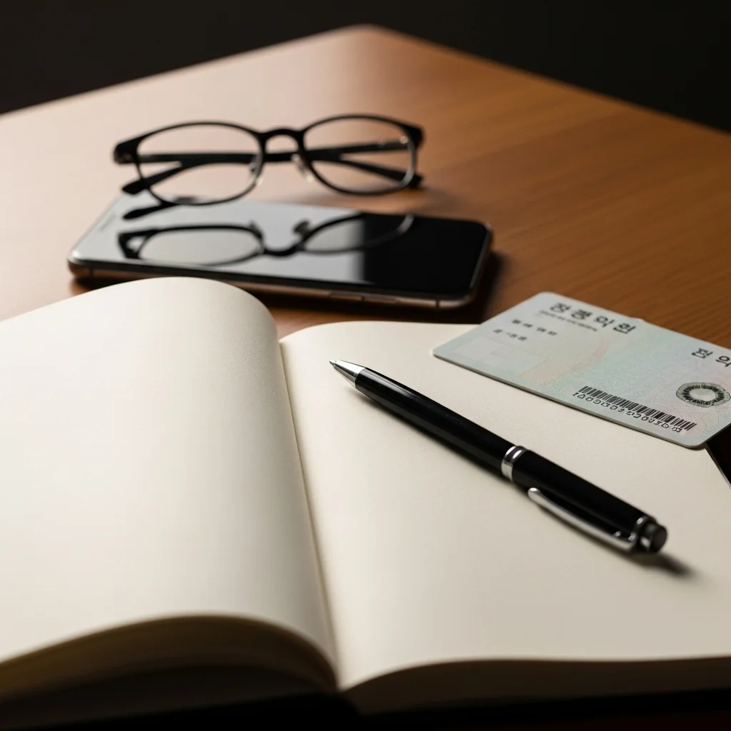 신청 전 반드시 확인해야 할 준비물 리스트