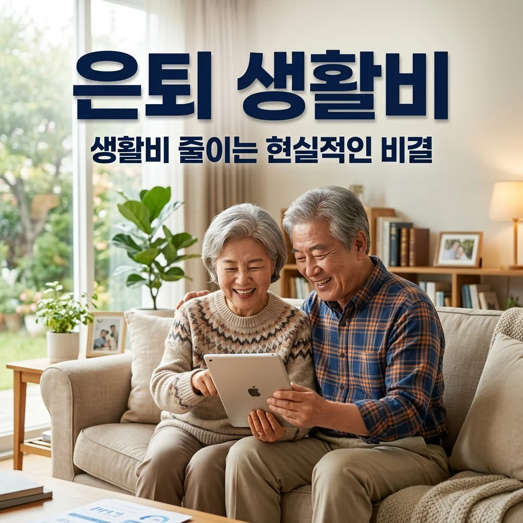은퇴 후 생활비 줄이는 현실적인 방법 5가지와 노후 예산 관리 팁
