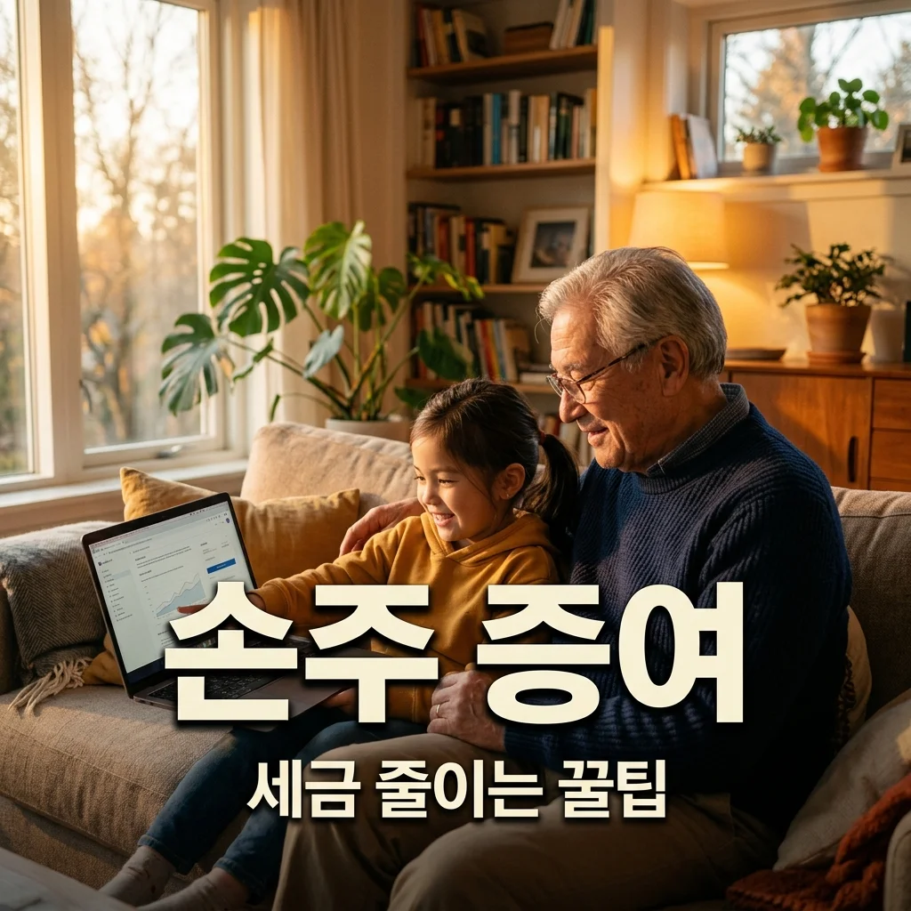 손주 증여세 면제 한도와 세금 줄이는 실전 꿀팁 5가지
