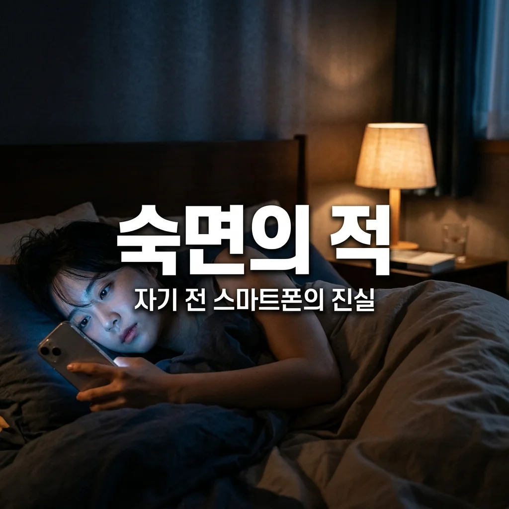 잠들기 전 휴대폰 사용이 수면에 미치는 영향과 숙면 방법