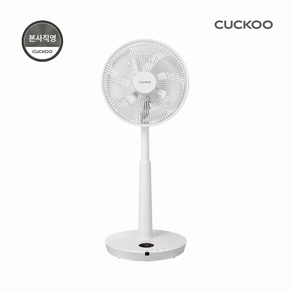 쿠쿠 인스퓨어 서큘레이터형 BLDC 선풍기 CF-MNL1210NW 29.5cm(12인치) 7엽 날개 높이 조절 노블 화이트 상세 이미지 1