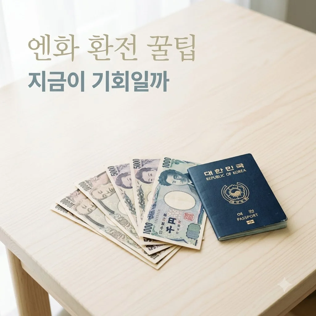 엔화 환율 전망 및 환전 싸게 하는 법: 2026년 엔테크 완벽 가이드
