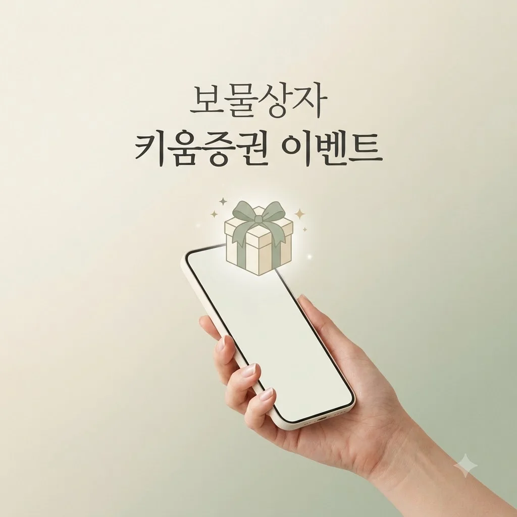 키움증권 보물상자 이벤트 참여 방법 및 혜택 완벽 정리 (2026)