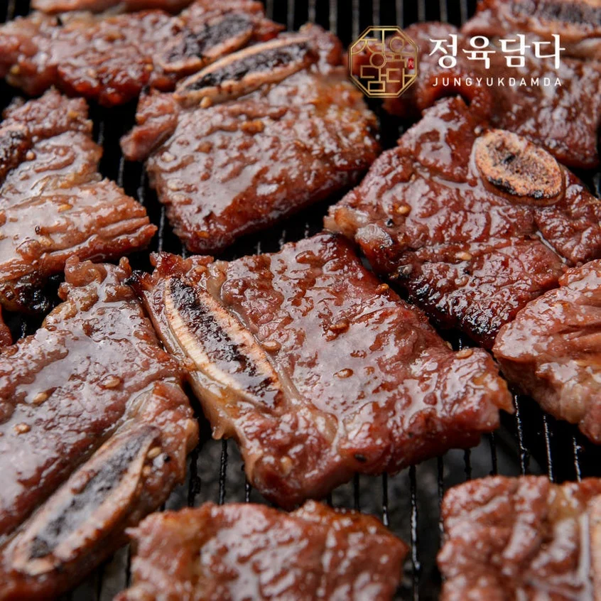 [새벽배송] 선물포장 추석 명절 생 LA갈비 선물 세트 꽃갈비 소갈비 소고기 3kg, 1개 [원산지:미국] 상세 이미지 2