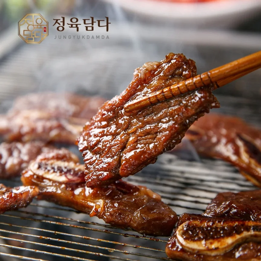 [새벽배송] 선물포장 추석 명절 생 LA갈비 선물 세트 꽃갈비 소갈비 소고기 3kg, 1개 [원산지:미국] 상세 이미지 4