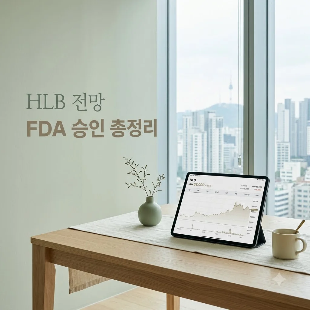 HLB 주가 전망 및 리보세라닙 FDA 승인 현황 투자 가이드